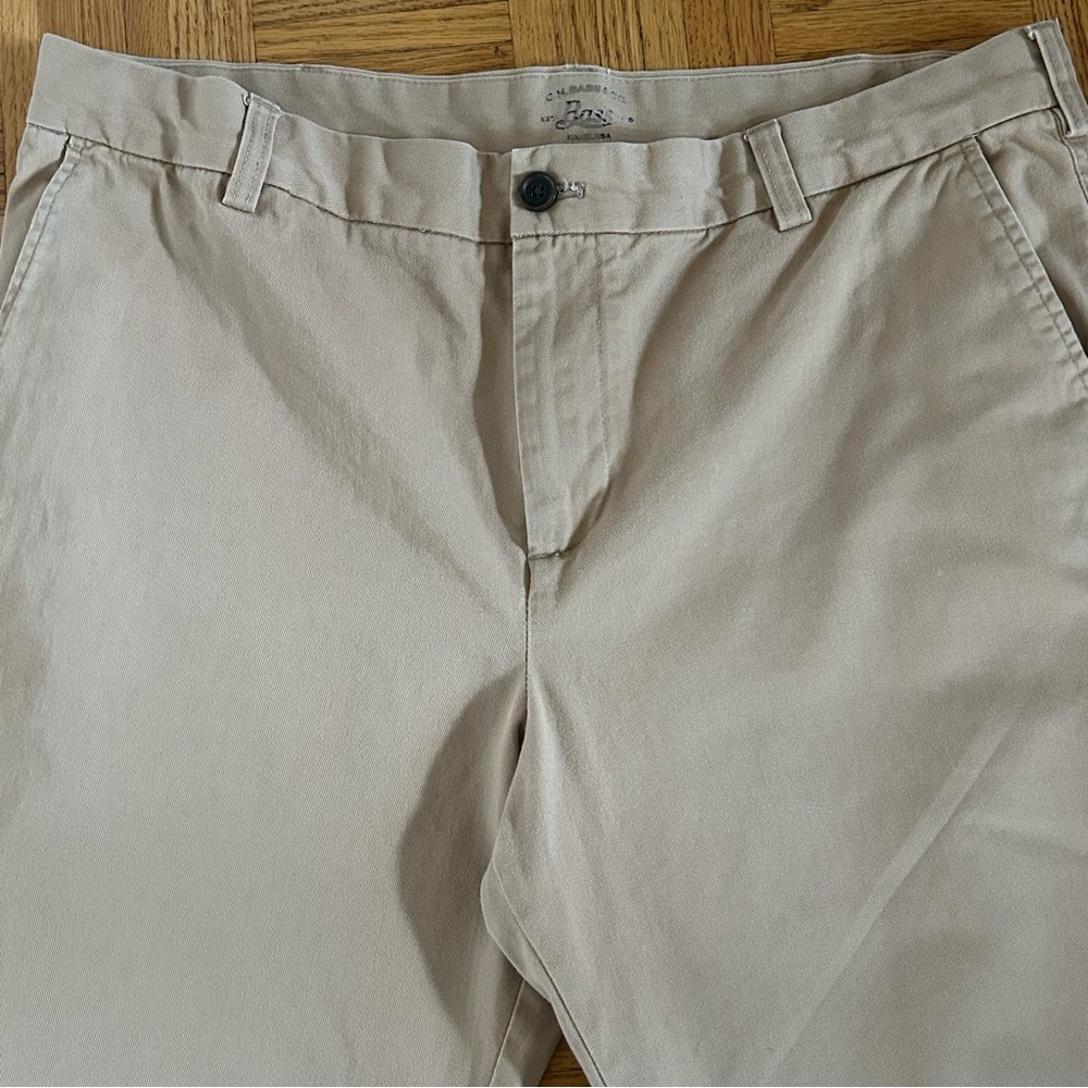 Bass Men's Khaki Chinos